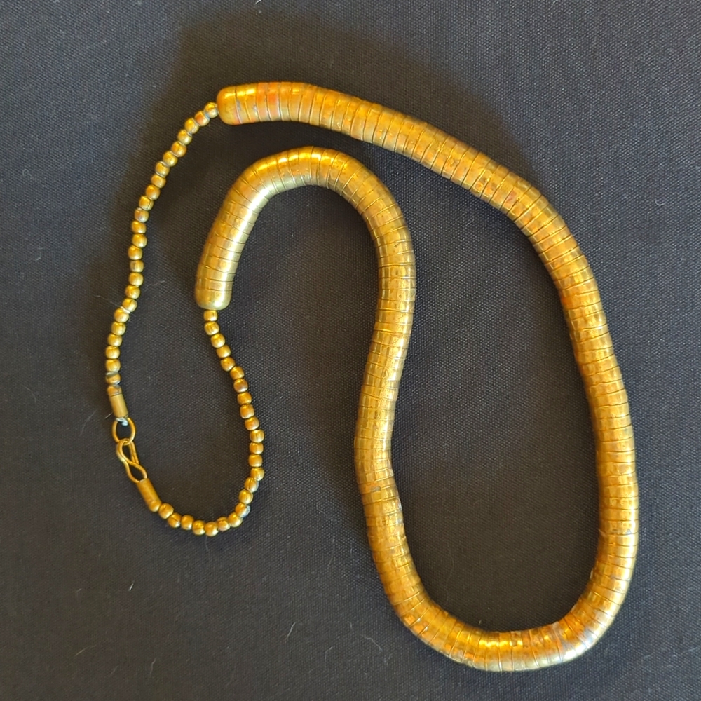 80's Vintage Chunky Gold tone neckace